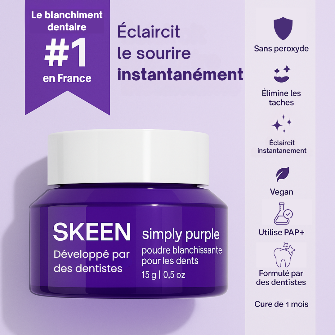 SKEEN™ Poudre Blanchissante Violette