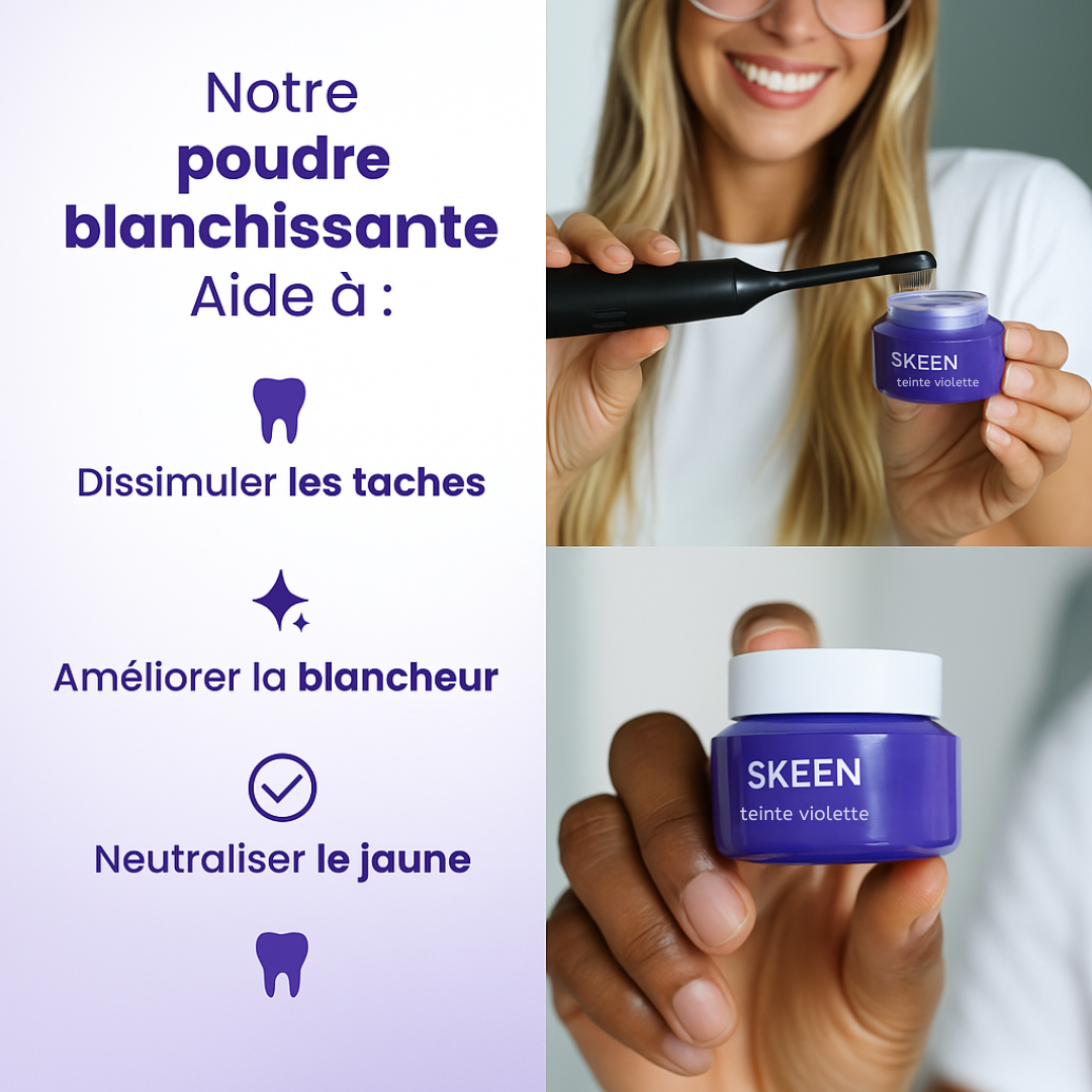 SKEEN™ Poudre Blanchissante Violette
