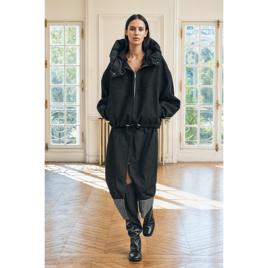 Aura - Veste à capuche amovible