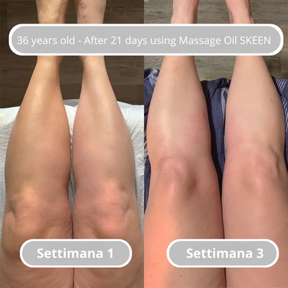 Olio da massaggio anticellulite