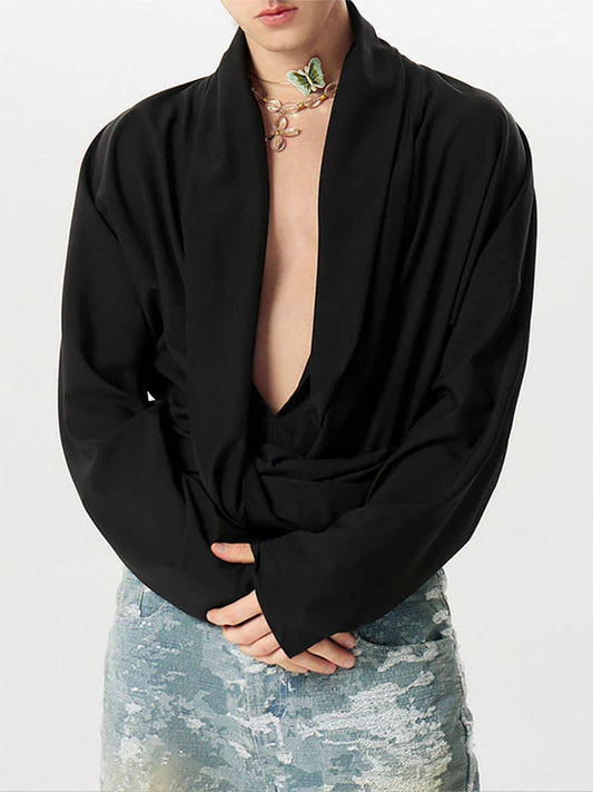 Men's Designer Long Sleeve Shirt