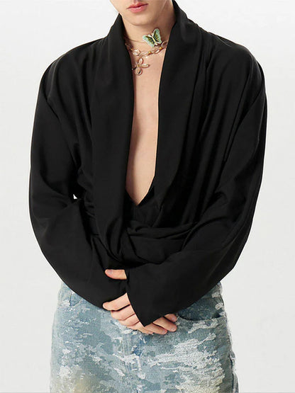 Men's Designer Long Sleeve Shirt