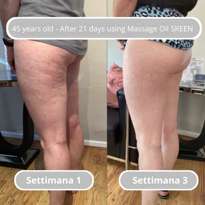 Olio da massaggio anticellulite