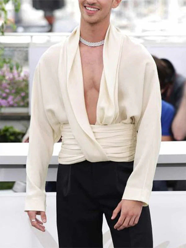 Men's Designer Long Sleeve Shirt