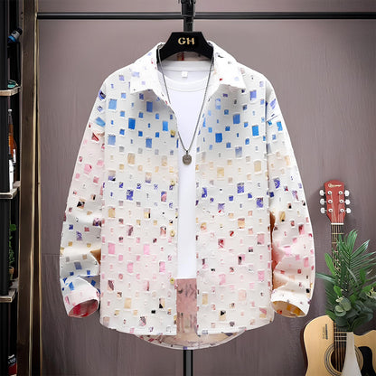 Trendy Contrasting Design Shirts