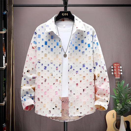 Trendy Contrasting Design Shirts