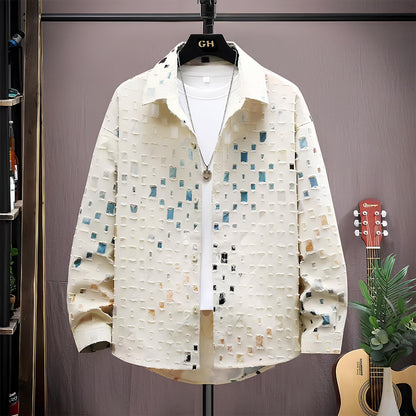 Trendy Contrasting Design Shirts