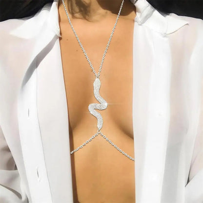 SNAKE CHEST NECKLACE