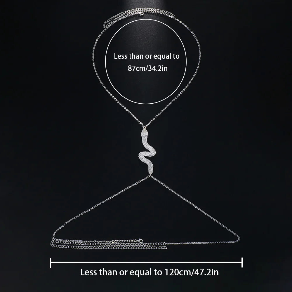 SNAKE CHEST NECKLACE