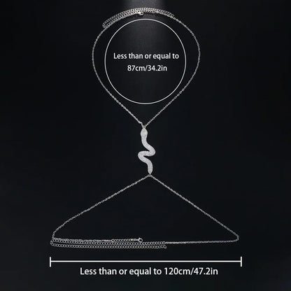 SNAKE CHEST NECKLACE