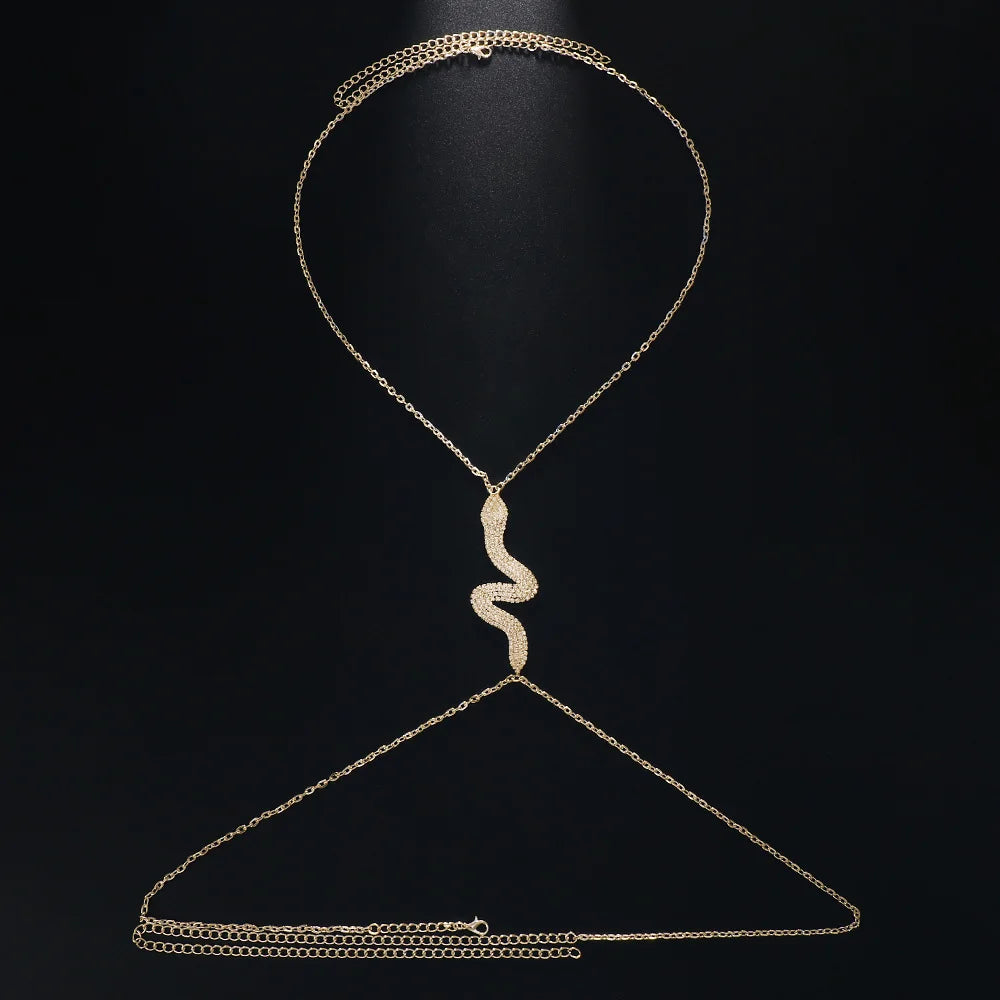 SNAKE CHEST NECKLACE