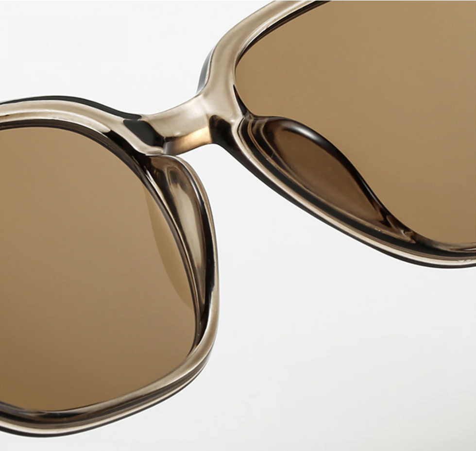 Sleek Vintage Wood Sunglasses