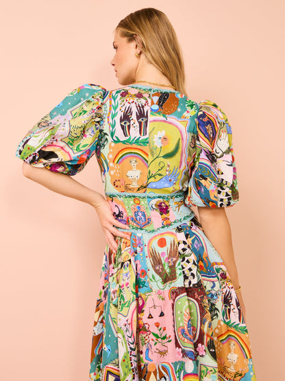 Victoire - The Graceful Midi Dress