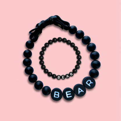 Collare per Cane BFF +Bracciale Abbinato in Omaggio