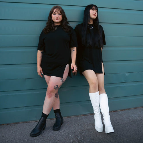 STYLISH T-SHIRT DRESS SET