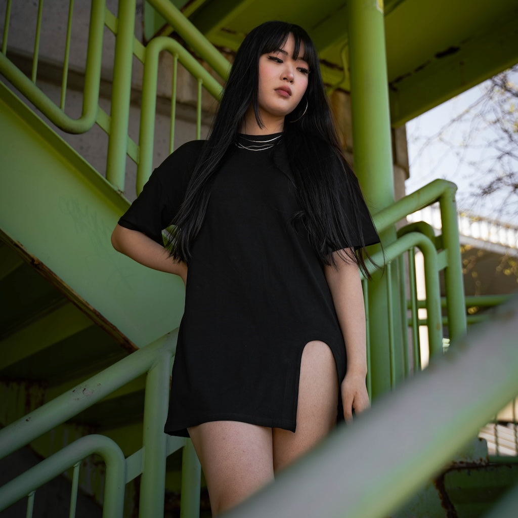 STYLISH T-SHIRT DRESS SET