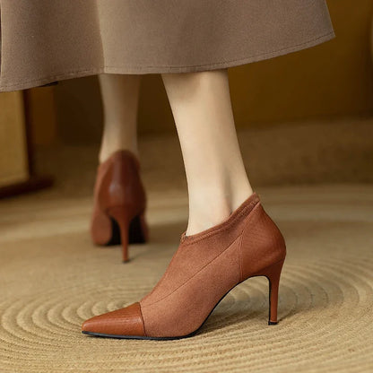Fiona Leather Heels