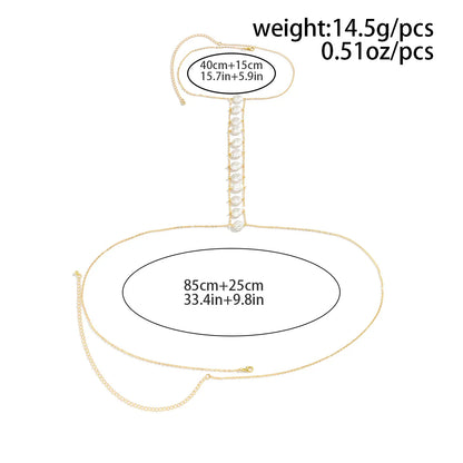 PEARL CHEST NECKLACE