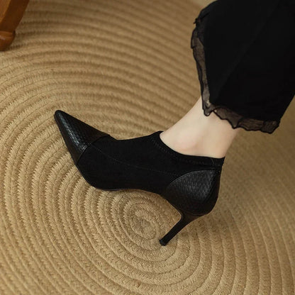 Fiona Leather Heels