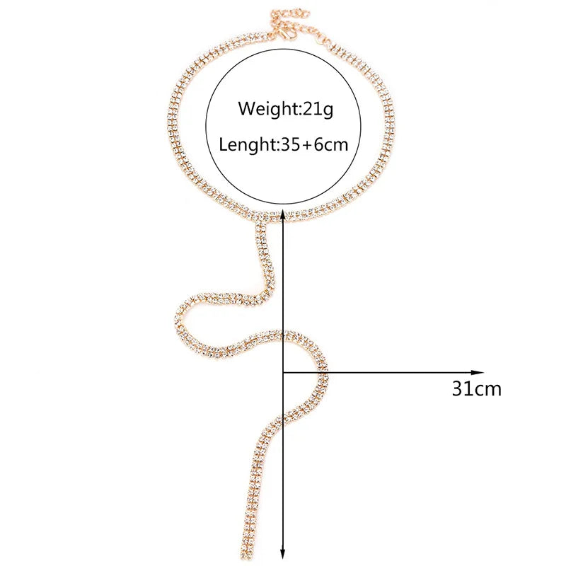 GRACEFUL CHAIN CHOKER