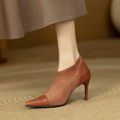 Fiona Leather Heels