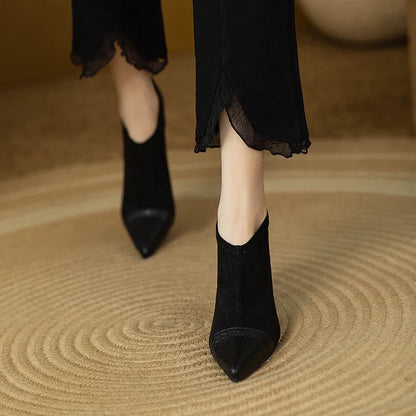Fiona Leather Heels