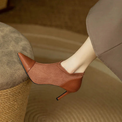 Fiona Leather Heels
