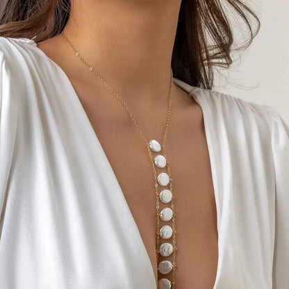 PEARL CHEST NECKLACE