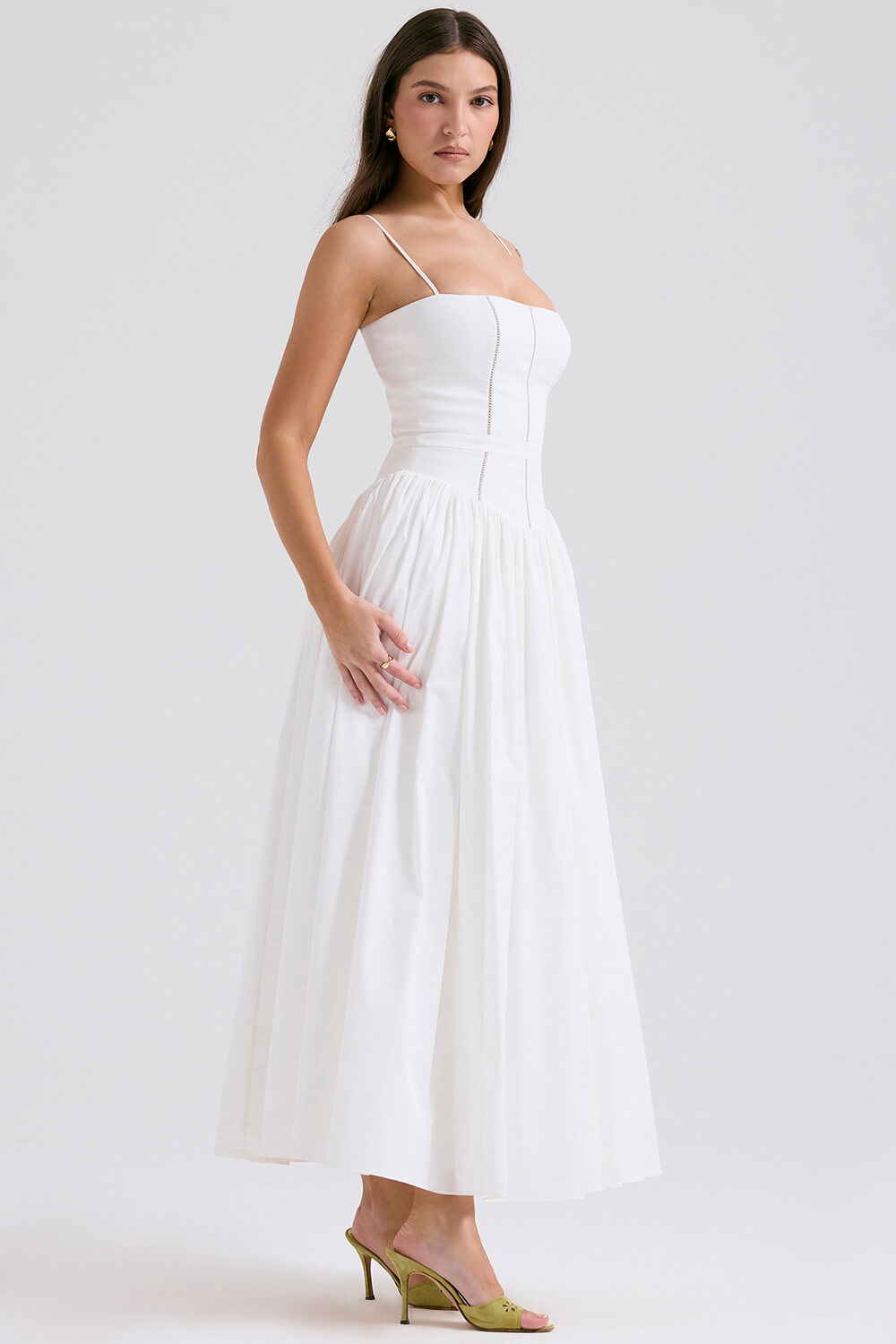 Robe maxi blanche