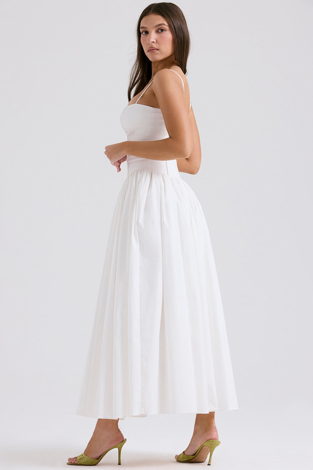 Robe maxi blanche
