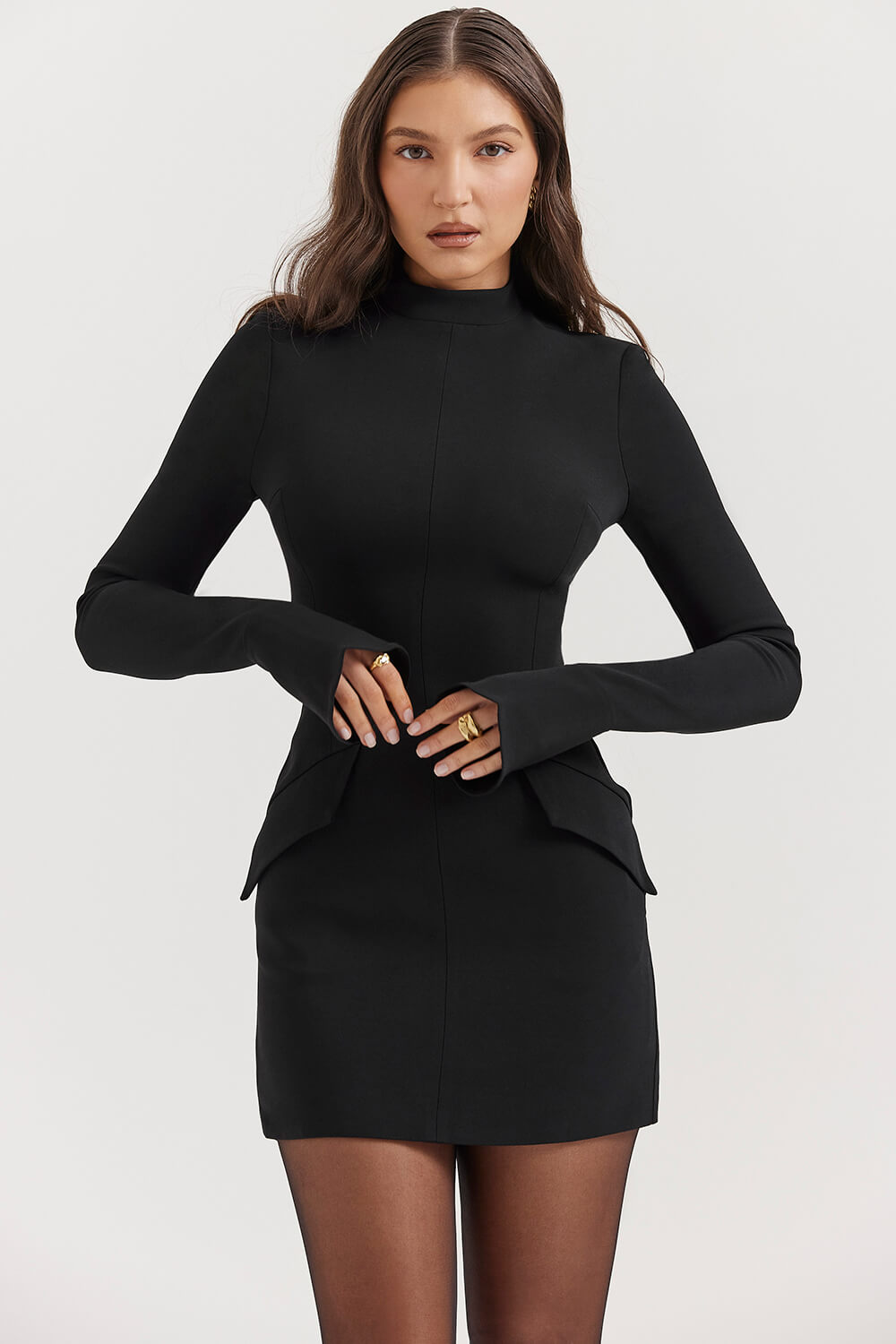 Robe mini noire